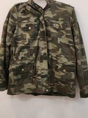 Outer Edge Olive Green Camo Jacket